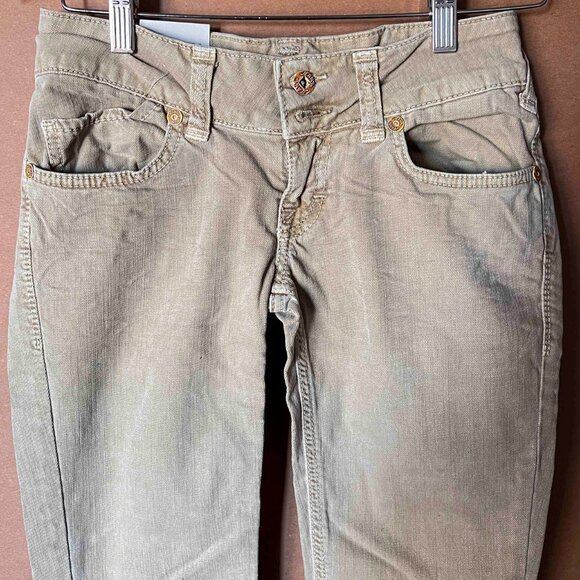 Zara Trafaluc TRF 'Denim Rules' BNWT Skinny Women's Jean Size 2 Tan - Picture 3 of 13